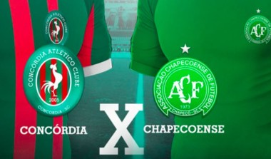 Concórdia e Chapecoense disputam “clássico da linguiça” pelo Catarinense
