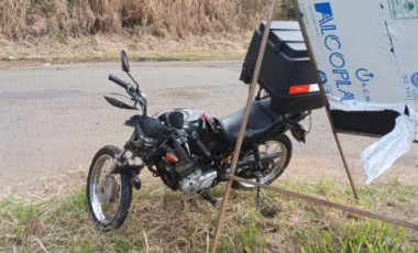 Motociclista fica ferido após colisão com camionete na PR-483
