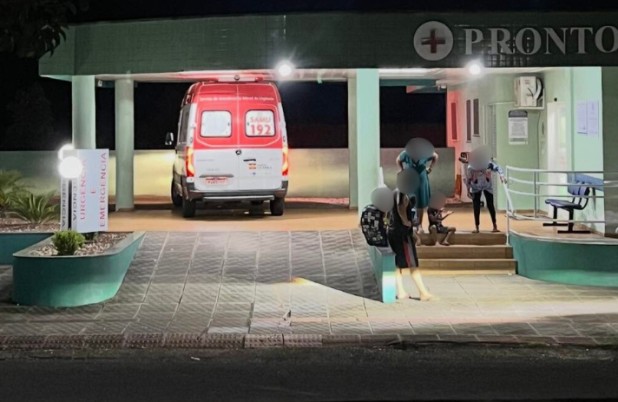 Mulher é ferida por disparo de arma de fogo