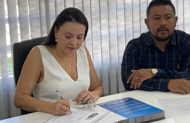 Assinada ordem de serviço para reforma do galpão da reciclagem no valor de 350 mil