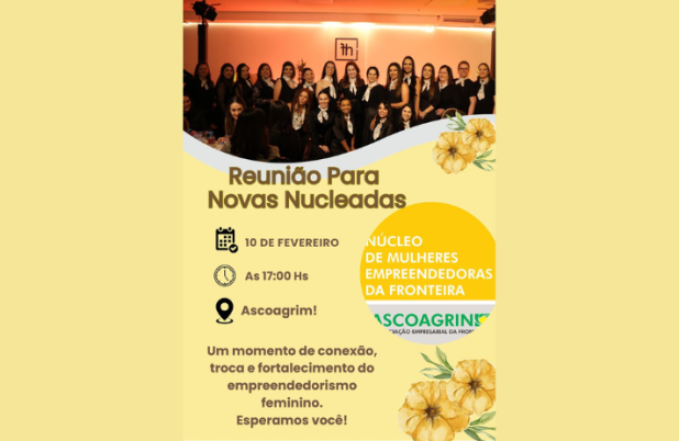 Núcleo de Mulheres Empreendedoras: Encontro para novas integrantes
