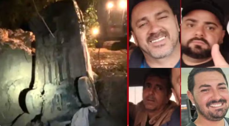 Carro foi retirado do bunker na madrugada de sábado (13). — Foto: PM-PR Ambiental/Reprodução