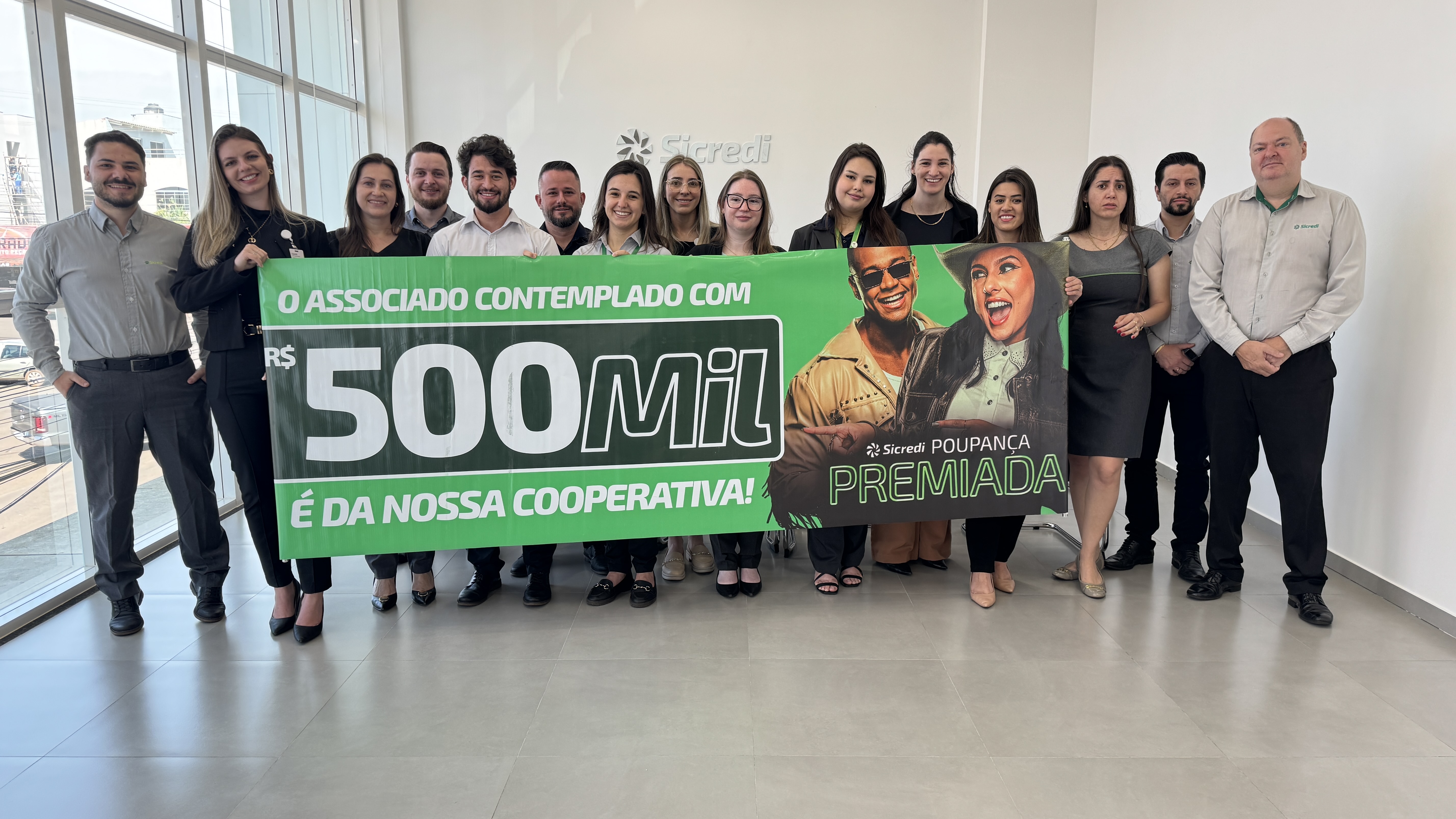 Associado da Sicredi Fronteiras é contemplado com prêmio de R$ 500 mil na campanha Poupança Premiada