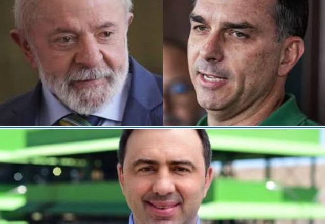 Empresário gaúcho doa R$ 500 mil para Lula e R$ 500 mil para Flávio Bolsonaro