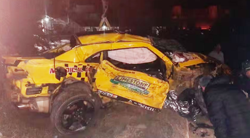Piloto da Fórmula Truck e mais 2 morrem em acidente no Paraná