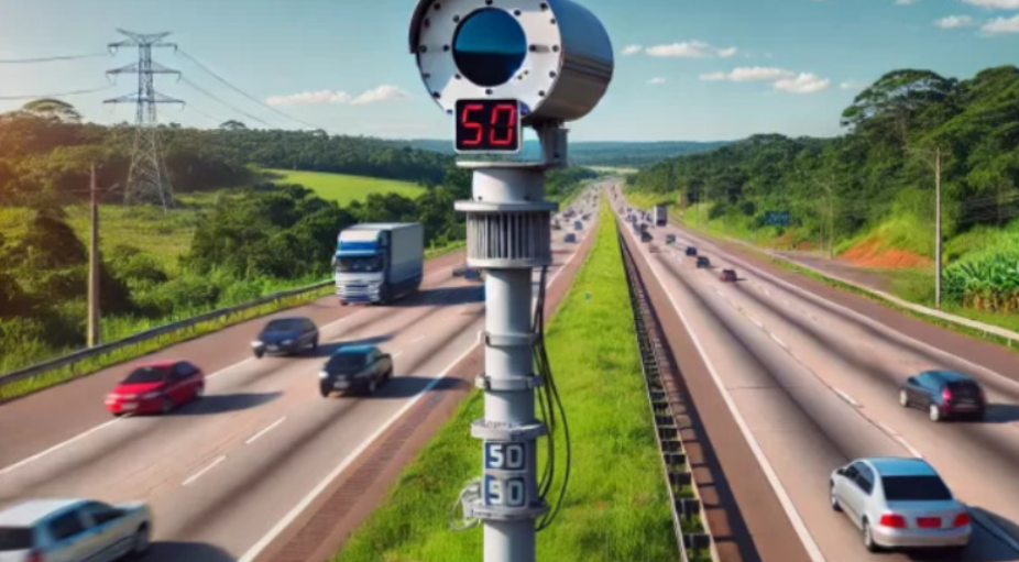 Rodovias do Paraná começam a testar radares que calculam velocidade média dos veículos