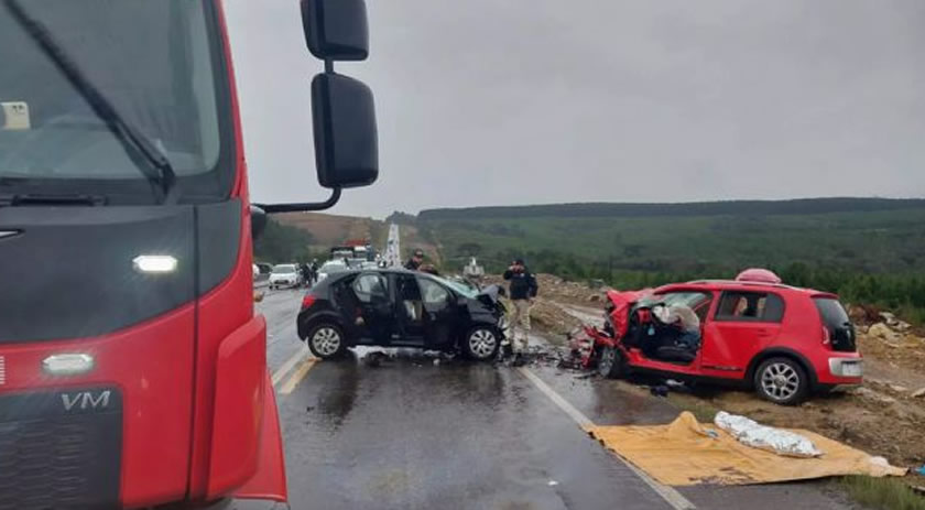 Sobreviventes de colisão frontal na BR-282 em SC precisam de doação de sangue