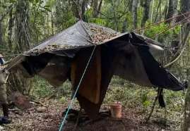 Polícia Federal encontra acampamentos de caçadores ilegais no Parque Nacional do Iguaçu