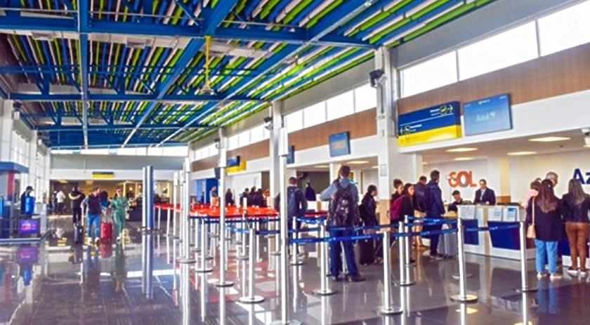 Aeroporto de Chapecó registra recorde de movimentação de passageiros em outubro