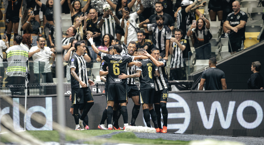 Atlético-MG empata com Bragantino e avança às quartas da Sul-Americana