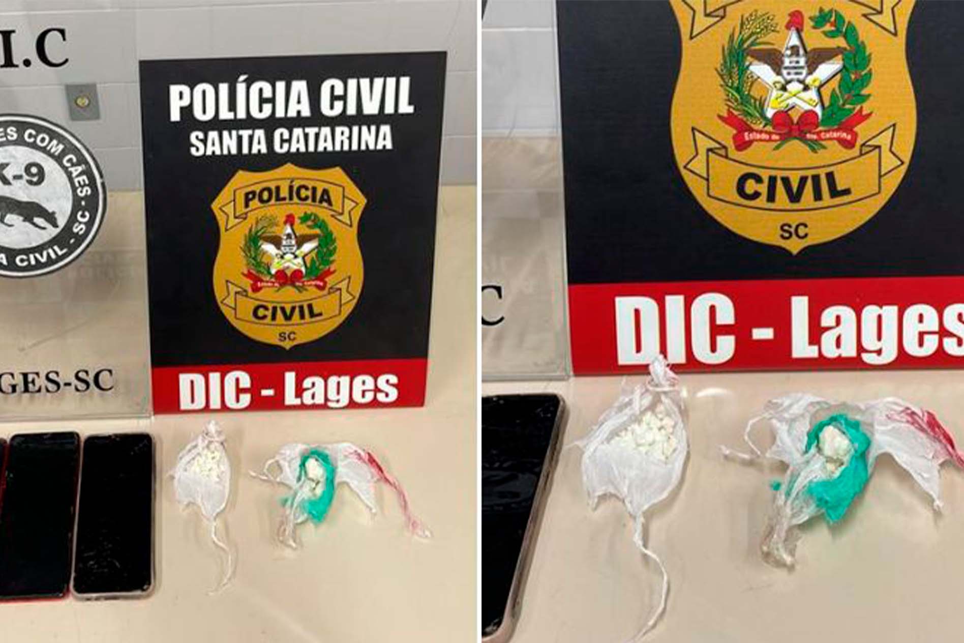 Operação investiga crimes de tráfico, homicídio e organização criminosa em bairros de Lages