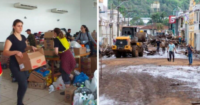 SC arrecada doações para ajudar atingidos por ciclone no RS