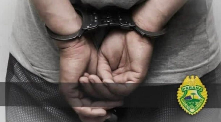 Homem agride policiais durante abordagem e acaba preso após fuga em estrada rural