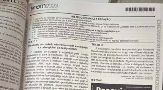 Polícia Federal é acionada após suposto vazamento de prova do Enem 2023