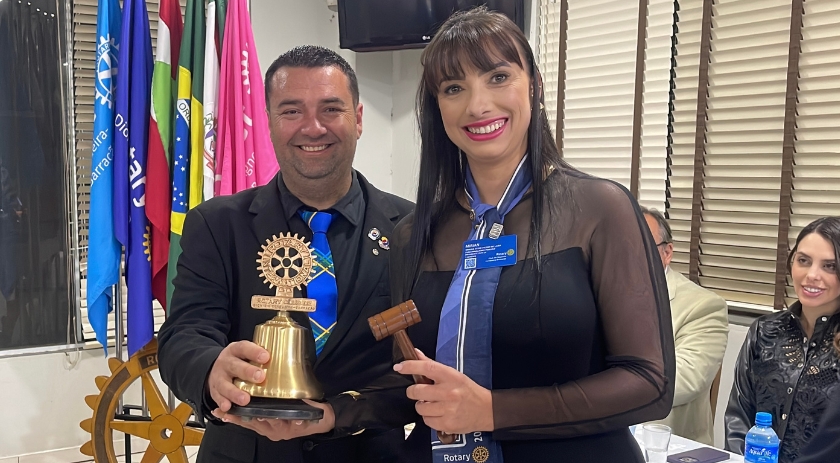Mirian Pazini é a nova presidente do Rotary