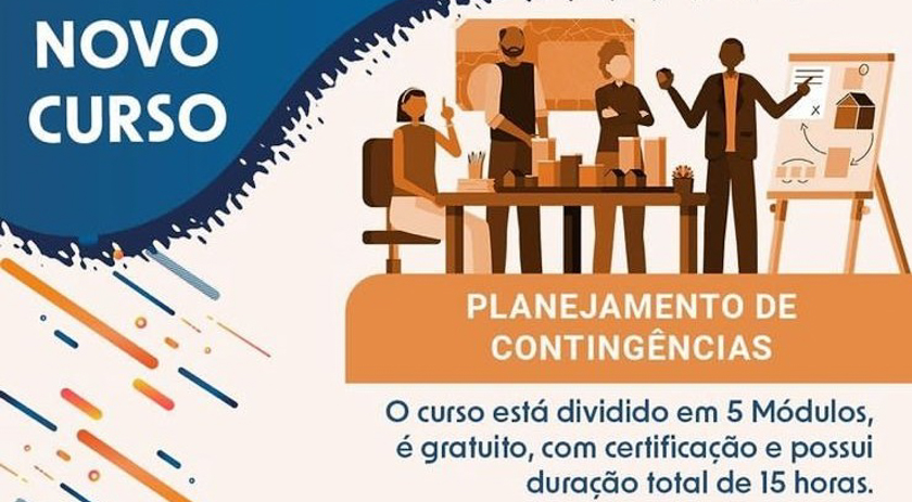Defesa Civil de Santa Catarina lança curso de Planejamento de Contingências