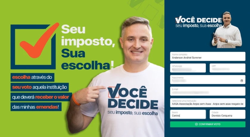 ONG Anjos Sem Asas participa de votação que destina R$ 150 mil em recursos estaduais; Vote e ajude