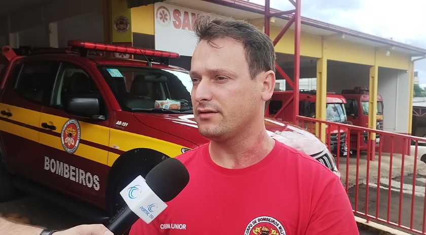 Corpo de Bombeiros de Dionísio Cerqueira leva mais de 4 horas para realizar atendimento a vítima no município de Princesa