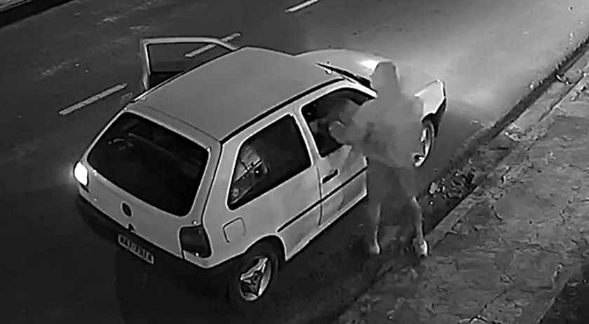 Carro furtado no centro de Barracão foi usado na tentativa de furto à uma loja de ferragens na Argentina