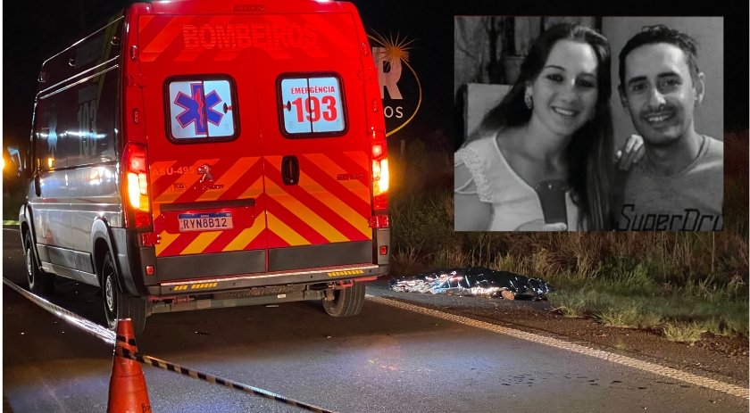 Vítimas do acidente na BR-163 são identificadas; mulher foi levada ao hospital, mas não resistiu