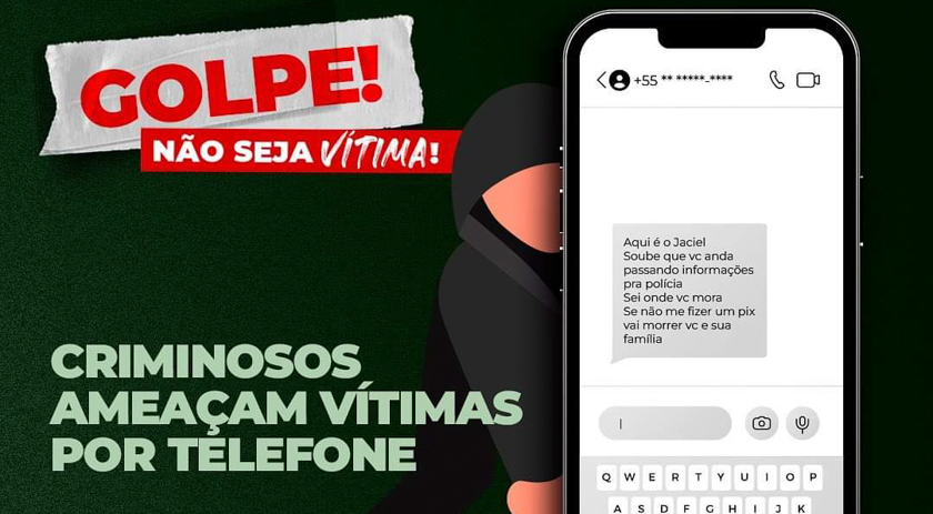 Polícia Civil alerta para novo golpe sendo aplicado pelo telefone