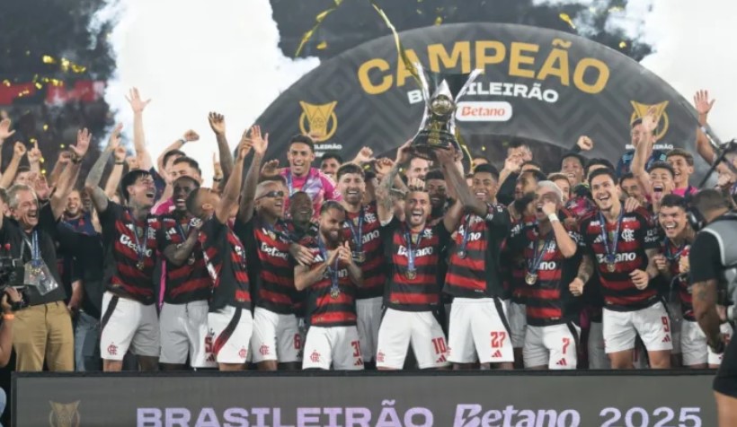 Flamengo vence o Ceará e conquista o Campeonato Brasileiro de 2025