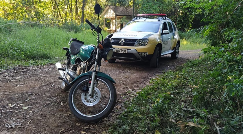 PM recupera motocicleta furtada