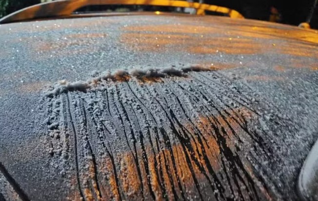 Serra catarinense registra temperaturas abaixo de -3°C nesta terça-feira