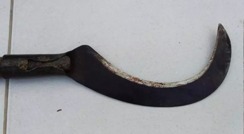 Briga com foice entre irmãos deixa homem gravemente ferido em aldeia no Oeste de SC