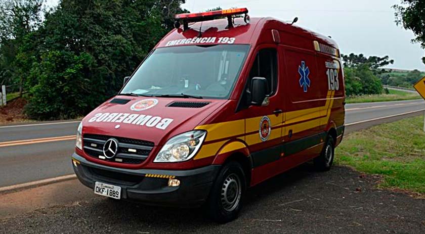 Acidente de trânsito é registrado na BR 163 na Serra do BNH