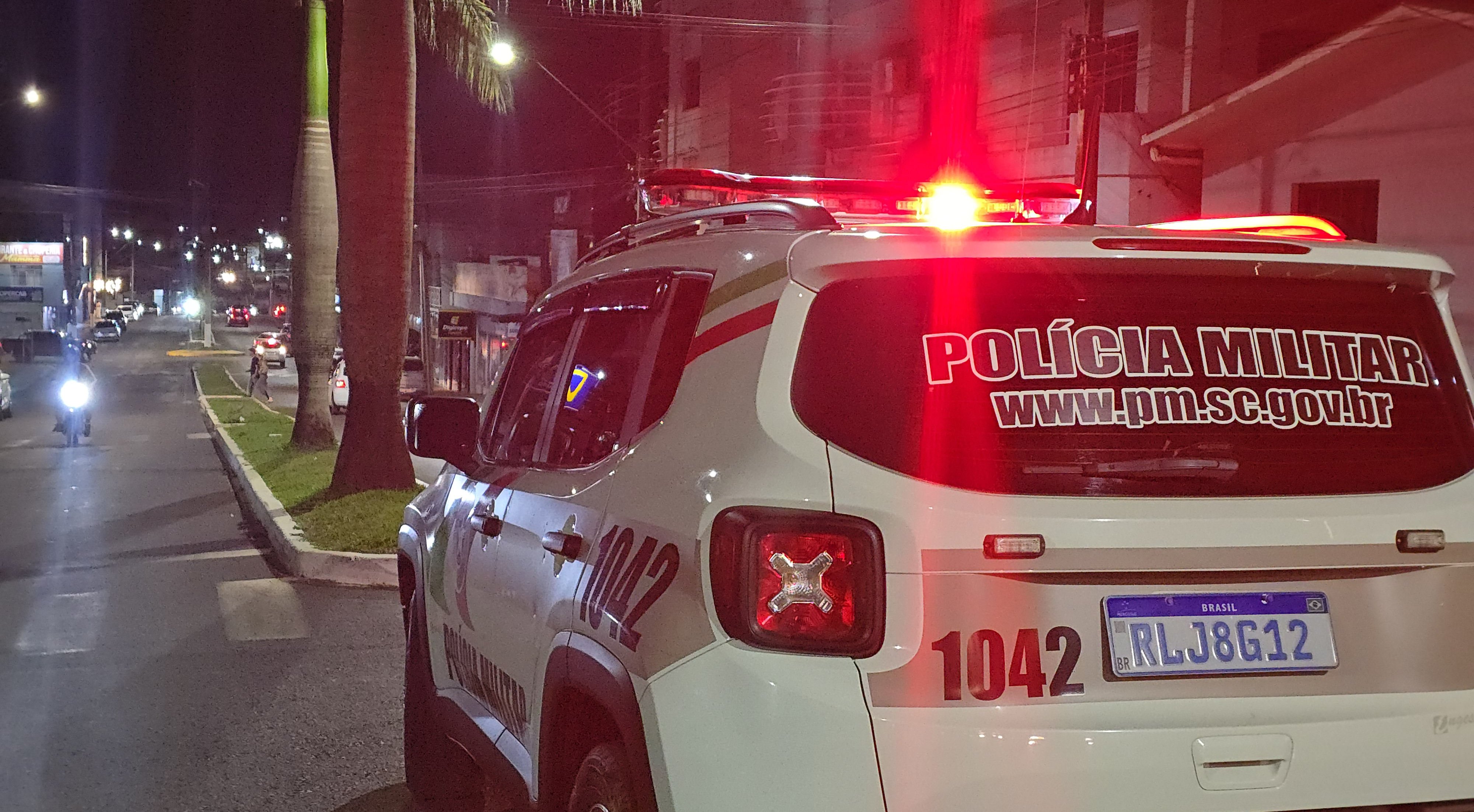 Três crimes violentos são registrados na noite de sexta-feira em Santa Catarina