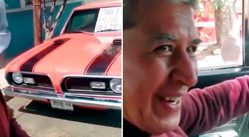 Filho compra mesmo carro que pai vendeu para pagar sua faculdade