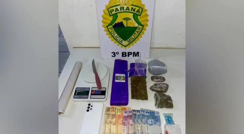 Polícia Militar prende mulher por tráfico de drogas e apreende maconha e ecstasy