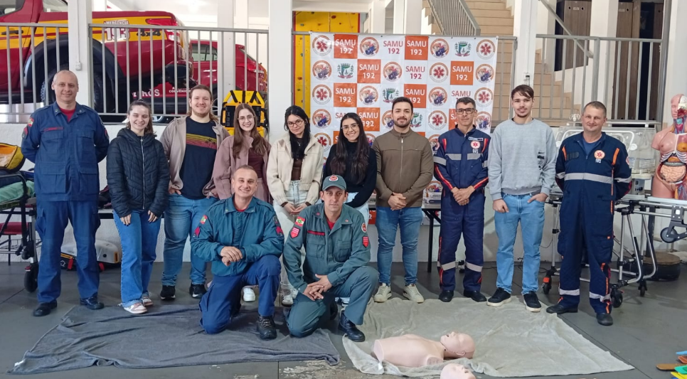 SAMU realiza treinamento de primeiros socorros para equipe do Ministério Público