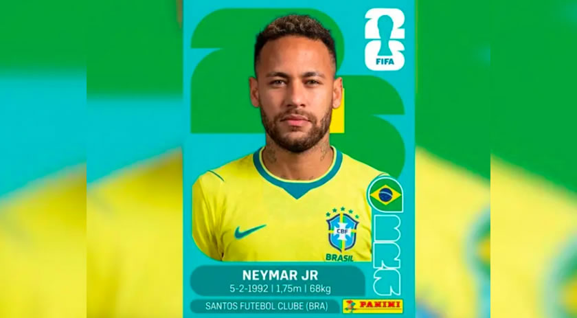E a figurinha do Neymar? Veja quando a Panini deve lançar atualização do álbum da Copa