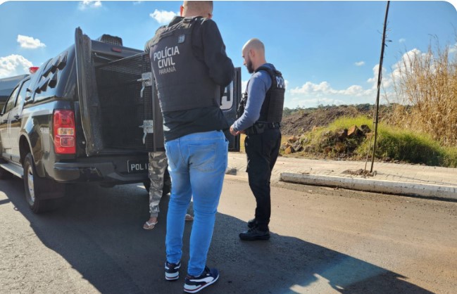 Polícia Civil prende homem investigado por homicídio no Bairro Pinheirão