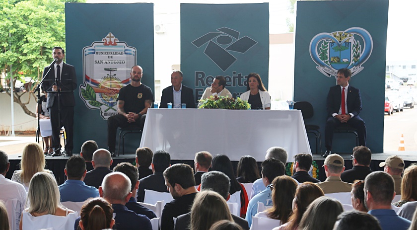 Receita Federal inaugura Aduana de Turismo. Um fato histórico para a região