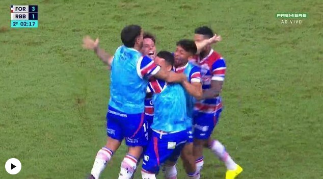 Fortaleza se impõe contra o Bragantino e volta a vencer na Série A