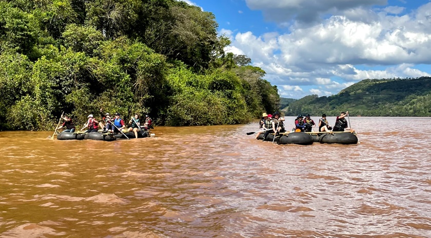 Grupo de escoteiros Tri-Fronteira participa de atividades em Itapiranga
