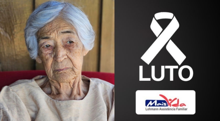 Comunicamos o falecimento de Aracilia Bordes dos Santos de Lima