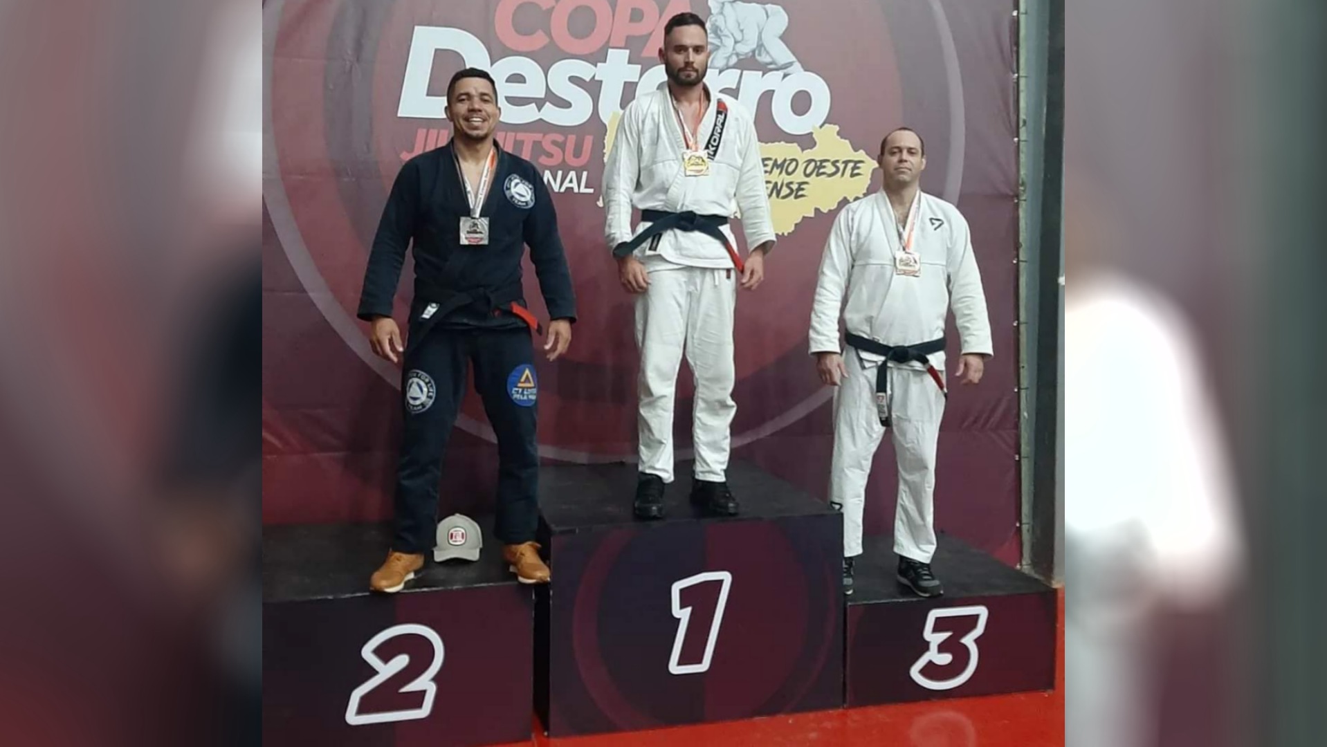 Cerqueirenses sobem ao pódio da Copa Desterro de Jiu-jitsu