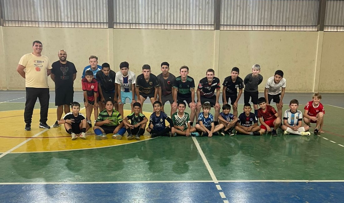 Novo Projeto de Futsal é lançado no distrito de Idamar em parceria com a Chapecoense