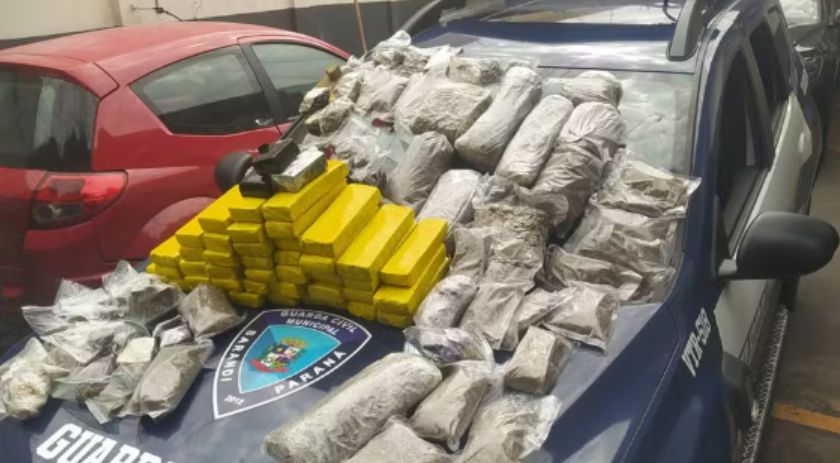 Guarda Municipal encontra maconha em casa de mulher denunciada por deixar filhos desagasalhados no frio