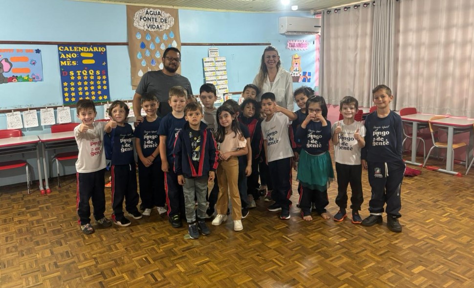 Seguem os trabalhos com o cuidado da saúde nas escolas
