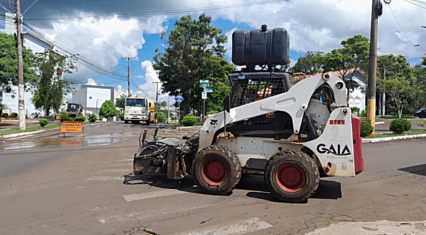 Avenida Washington Luiz nesta semana passará por melhorias