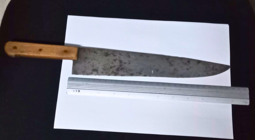 Homem é preso por receptação e porte de arma branca