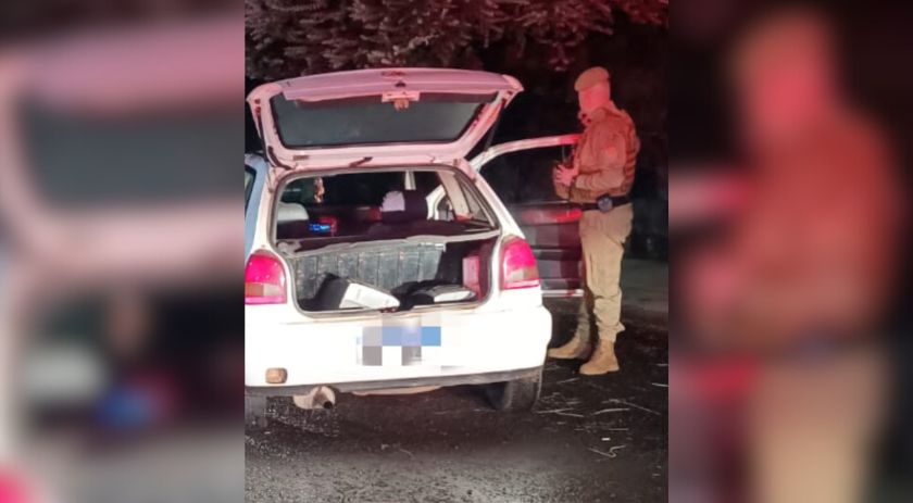Polícia Militar prende três pessoas por furtos em comércios