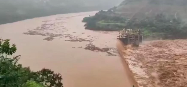 Barragem rompe na Serra gaúcha e nível enchente pode subir até 4 metros rapidamente