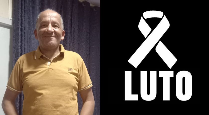 Comunicamos o falecimento de Valdino José dos Santos