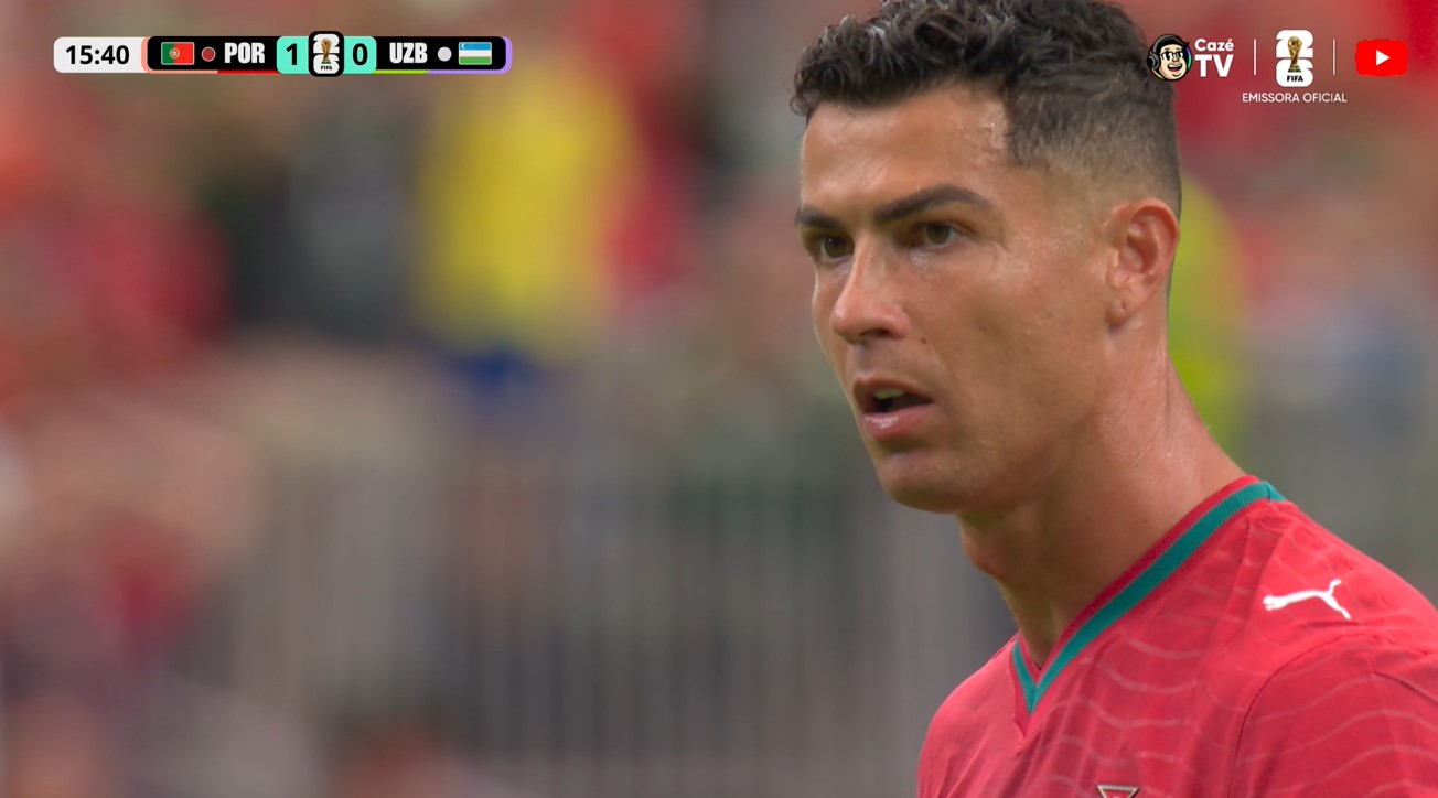 Portugal goleia Uzbequistão com recorde de Cristiano Ronaldo
